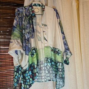 Colorful Abstract Women's kimono